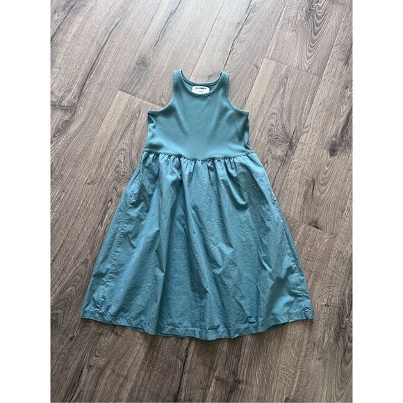 Old Navy Sleeveless Mixed Material Dress for Girls size 10-12 - Picture 1 of 4